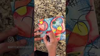 Tic Tac Toe Kandinsky primaryartteacher art artteacher [upl. by Blount]