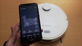 Alfawise V10 Max Laser Navigation Robot APP  Full Review [upl. by Murton942]