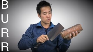 How To Sharpen a Cleaver [upl. by Ilesara304]