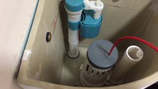 How to fix repair and replace a broken toilet cistern flush push button pan leaking [upl. by Thier496]