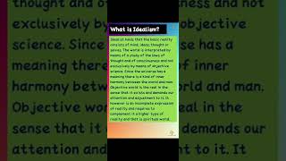 What is Idealism  Philosophy Simplified [upl. by Alat]