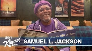 Samuel L Jackson Says Stay the Fk at Home [upl. by Buehrer399]