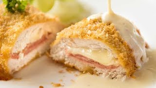 EASY Chicken Cordon Bleu [upl. by Adnilra]