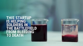 Axiostat is helping soldiers in the battlefield from bleeding to death [upl. by Rubin]