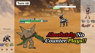 GLISCOR  CHESNAUGHT Were Too Much For Him To Handle In Random Battles On Pokemon Showdown [upl. by Yrrah]