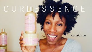 CurlEssence By KeraCare Review  Demo 4B4C Natural Hair [upl. by Bear]