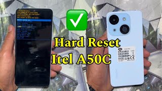 Hard Reset Itel A50c [upl. by Tterrag838]