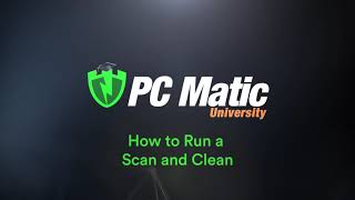 How to Run a PC Matic Scan [upl. by Effie]