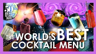 Which Bar Serves The Worlds Best Cocktail Menu [upl. by Ardnekat]