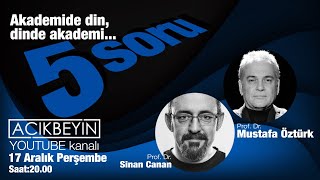 Mustafa Öztürk  Sinan Canan ile 5 Soru  20Bölüm [upl. by Yoshio]