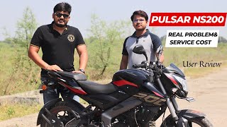 Bajaj Pulsar ns200 User Review Mileage EMI Top speed [upl. by Guinn528]