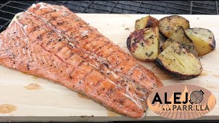 Salmón a la parrilla [upl. by Nostaw]