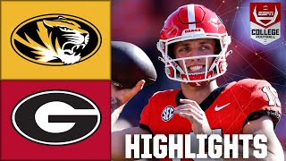 Missouri Tigers vs Georgia Bulldogs  Full Game Highlights [upl. by Nirre]