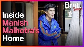 Inside Manish Malhotra’s Luxurious Home  Brut Sauce [upl. by Dnalyar]