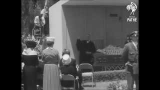 Marilyn Monroes Funeral 1962 [upl. by Eddi]