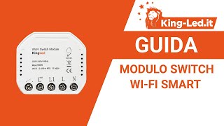 GUIDA  Come installare modulo Switch WiFi ONOFF Smart compatibile con Alexa Google e Smartphone [upl. by Artsa]