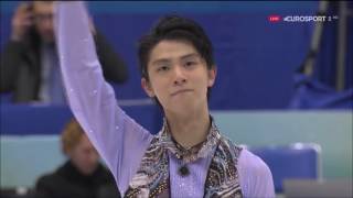 Yuzuru Hanyu  NHK Trophy 2016 SP Spanish commentary  羽生結弦 [upl. by Carey]