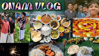 Onam Vlog  Onasadya  Thali Meals  Celebrations [upl. by Welby]