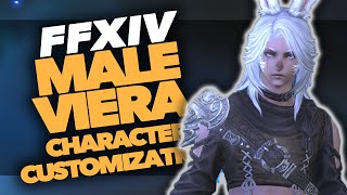 FFXIV  Male Viera Character Creation [upl. by Nivonod]