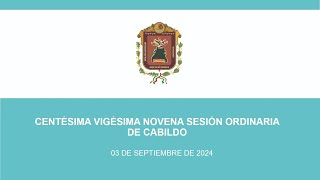 Centésima Vigésima Novena Sesión Ordinaria de Cabildo del Ayuntamiento de Metepec [upl. by Shifra212]