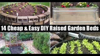 14 Cheap amp Easy DIY Raised Garden Beds [upl. by Artemas676]