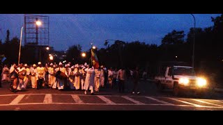 Ethiopian Orthodox Tewahedo songs Addis Ababa Meskel 2009 EC [upl. by Aivartal]