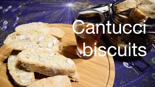 Italian Cantucci biscuits  twice cooked with almonds [upl. by Ellemrac]