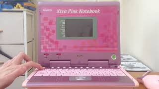 VTech Xtra Pink Notebook Part 1 [upl. by Esirehc16]