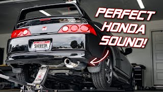 Installing a RASPFREE Honda Exhaust  RSX TypeS Yonaka Catback [upl. by Aglo817]