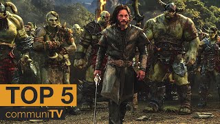 TOP 5 High Fantasy Movies [upl. by Swiercz460]