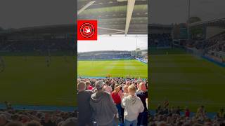 🔴⚫️ Walsall fans celebrate going ahead against Chesterfield Shorts [upl. by Atiuqcaj817]