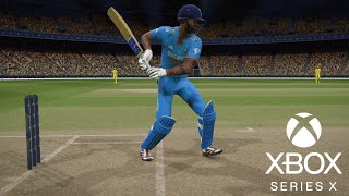 Cricket 24 Gameplay  XBOX Series X India Vs Australia [upl. by Papotto665]