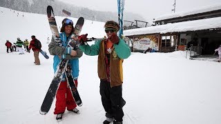 Colter Hinchliffe and Tim Durtschis Guide to International Ski Carrying [upl. by Ecineg388]