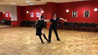 Oleksandr Kravchuk  Olessia Getsko rumba practice032018 [upl. by Aire]