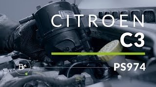 Jak wymienić filtr paliwa – Citroën C3 – The Mechanics by FILTRON [upl. by Lockhart]