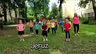 Jerusalema Dance Challenge  Kids dancing Jerusalema Poland Lodz Preschool [upl. by Scriven816]