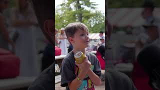 “Kids agree Saratoga is the best”Back by popular demand we present Oliver Roth at Saratoga 🎤 [upl. by Aura663]