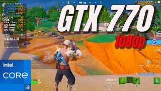 GTX 770  Fortnite Chapter 4 Season 1  1080p  Low to High Graphics Settings [upl. by Ardene65]