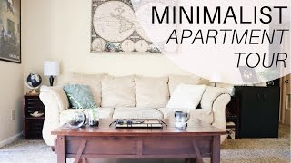 MINIMALIST APARTMENT TOUR  One Bedroom Apartment [upl. by Goldina]