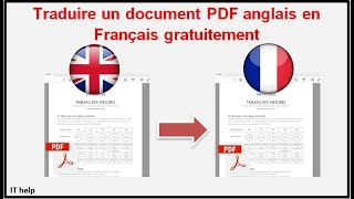 Traduire un document PDF anglais en Français gratuitement [upl. by Gniw585]