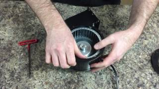 Universal Pellet Stove Distribution Convection Motor Blower Replacement How To [upl. by Okubo59]