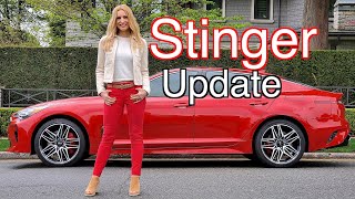 2022 Kia Stinger Review  Some very nice updates [upl. by Ardnalac]