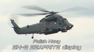 Polish Navy SH2 Seasprite in action [upl. by Aramoix]