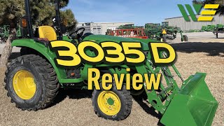 2022 John Deere 3035D Tractor Review amp Walkaround [upl. by Tselec]