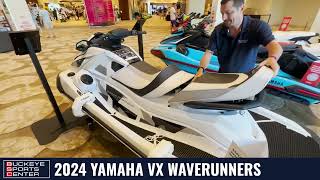 2024 Yamaha VX Waverunners Walkthrough [upl. by Oznola]