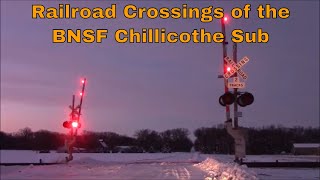 Railroad Crossings of the BNSF Chillicothe Sub Volume 4 [upl. by Aivatra]