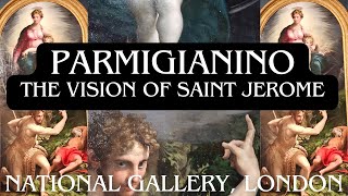 See The Vision of St Jerome by Parmigianino at The National Gallery for the First Time in 10 YEARS [upl. by Alletnahs]