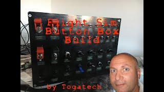 Flight Sim Button Box Build [upl. by Ardnuek336]