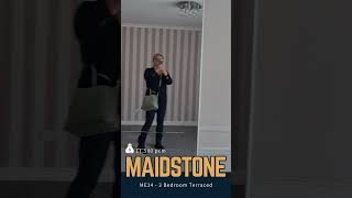 Maidstone  Explore 3bedroom Terraced House  Viewing Tour [upl. by Anahsal]