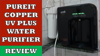 Pureit Copper UV Plus Water Purifier  Review [upl. by Ahsit]